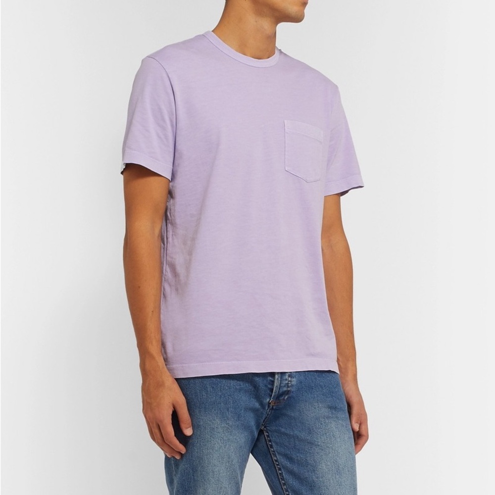 Isaac Mizrahi Men's Lavender Short Sleeve Tee